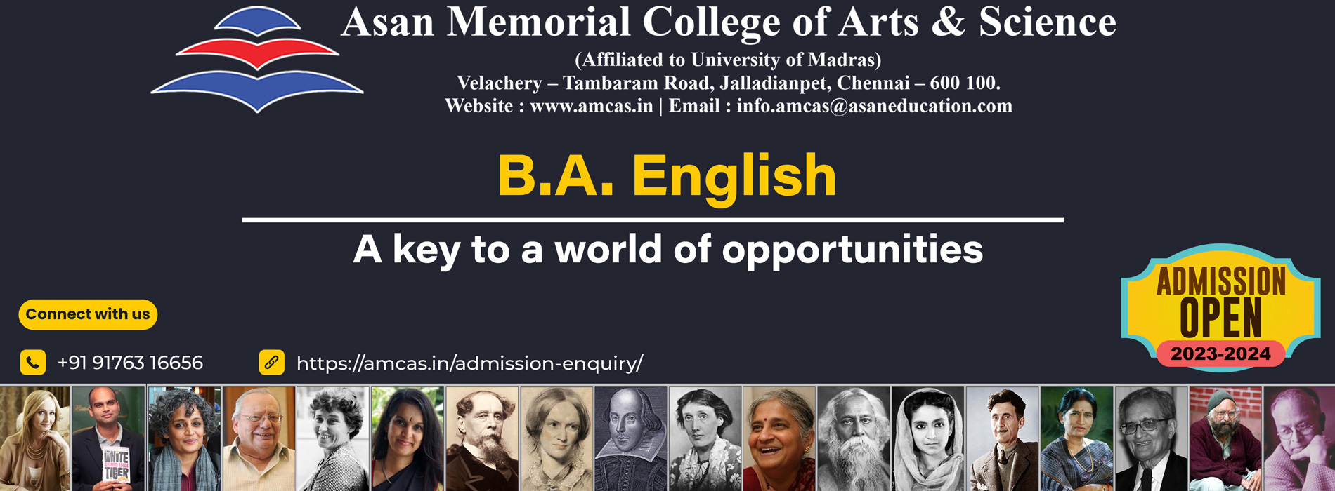 AMCAS Asan Memorial College of Arts Science AMCAS Asan Memorial College of Arts Science